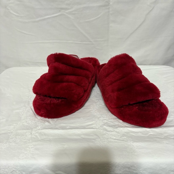 UGG Shoes - UGG Women's Plush Red Slippers